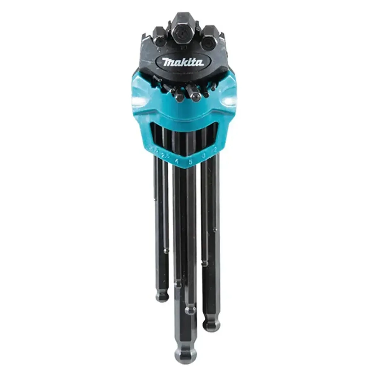 Makita Sechskant-Steckschlüsselsatz 9-teilig 1,5-10mm - Werkzeugsätze und Steckschlüsselsätze - 088381537834 - 0