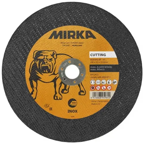 Trennscheibe Mirka 230x2,0x22,2mm - Winkelschleifer-Trennscheiben 230 mm - 6416868959642 - 0