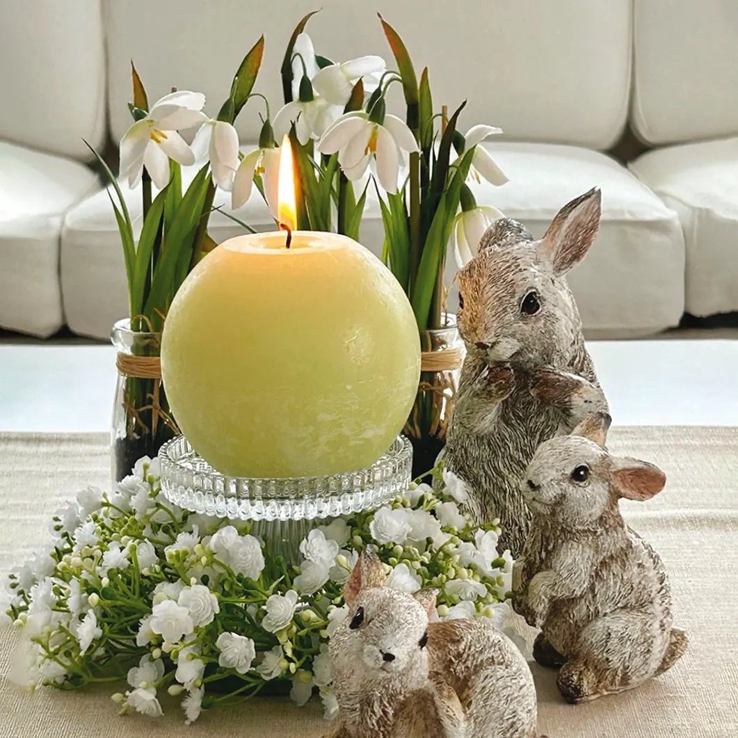 Brudslöje krans vit 22 cm - Kransar och ljusmanschetter - 6416906884226 - 1