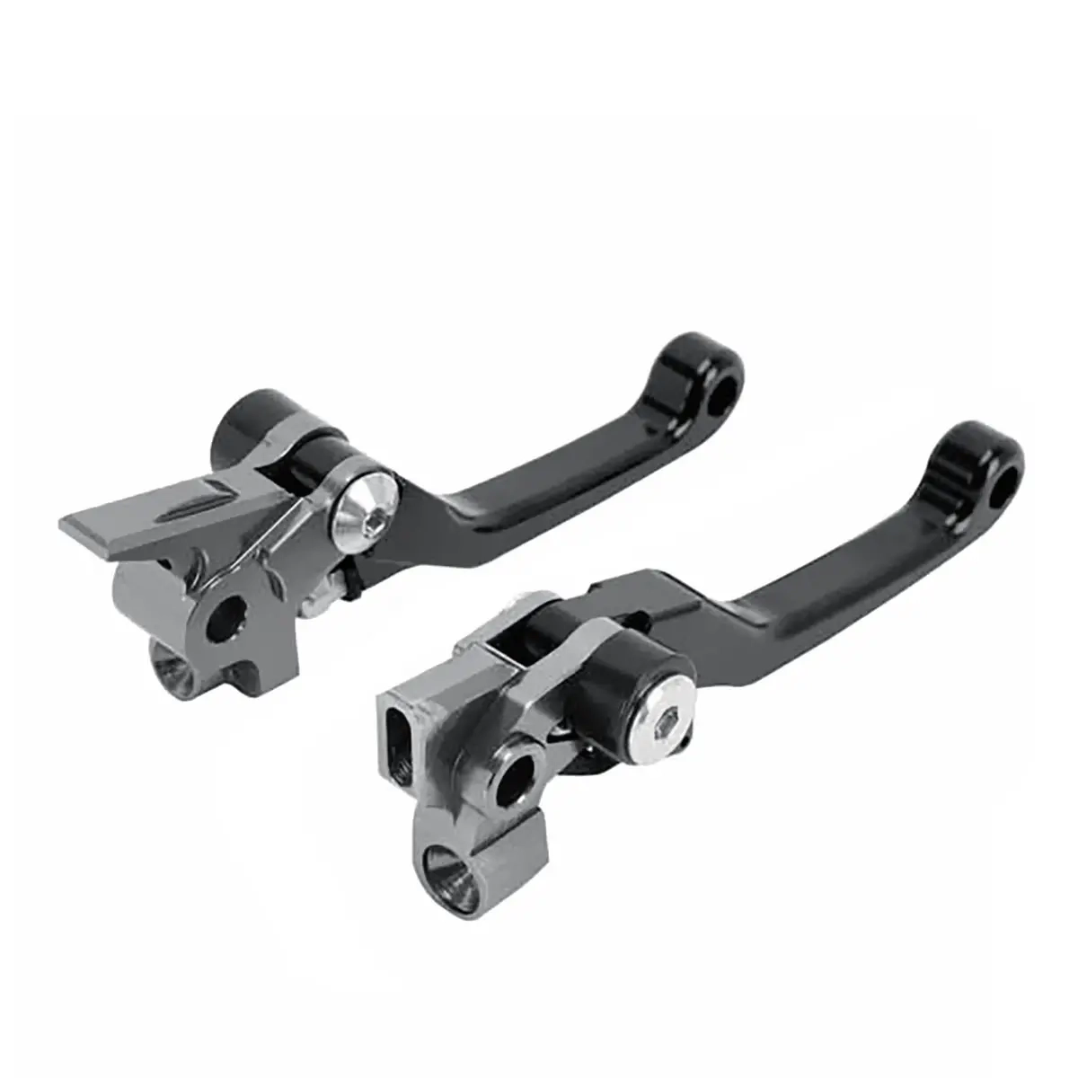 Brems- und Kupplungshebel KTM klappbar schwarz - Rahmenteile für Motocross und Moped - 6438471285208 - 2