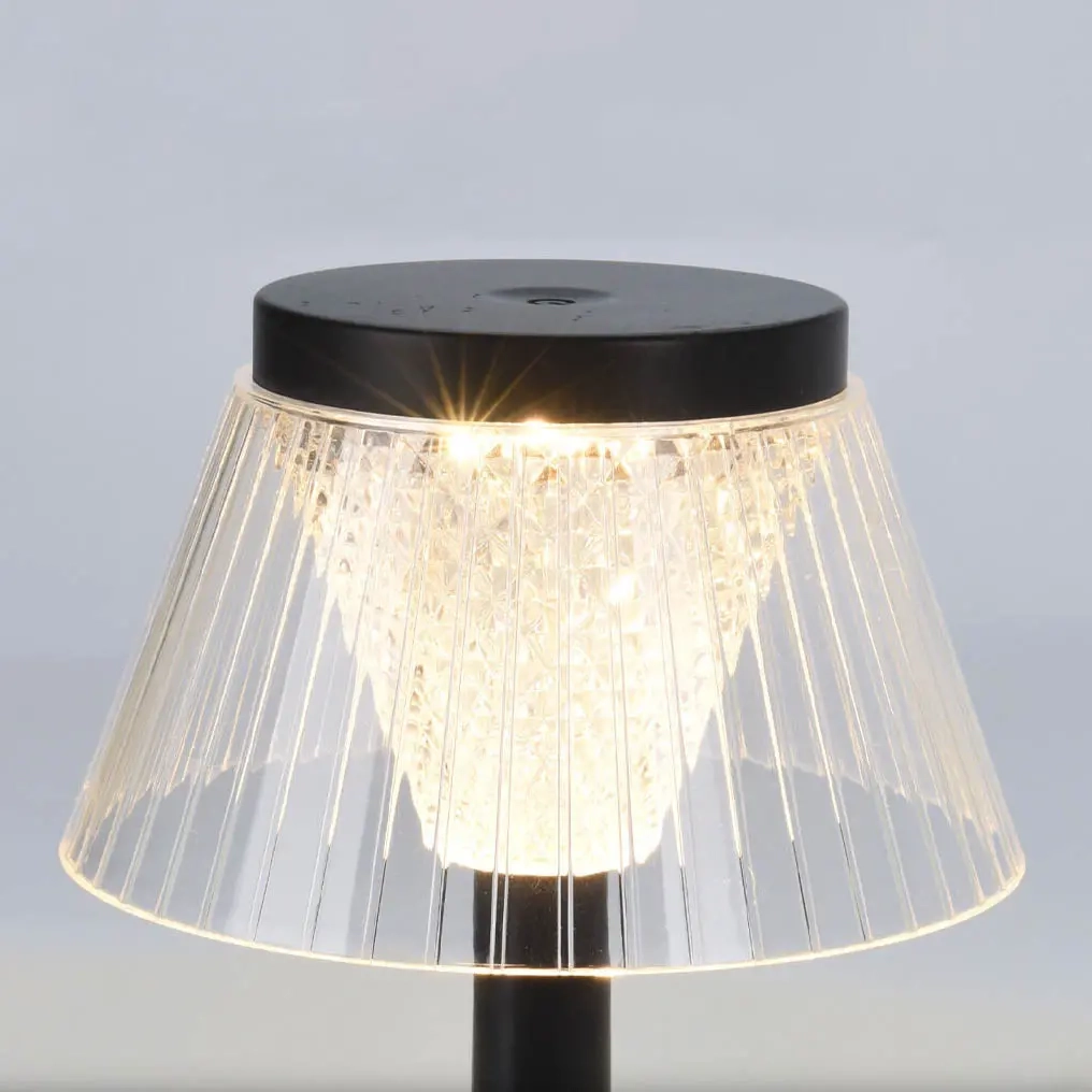 Tischlampe Deco USB wiederaufladbar 27 cm ru - Wiederaufladbare Lampen - 8720573969024 - 2