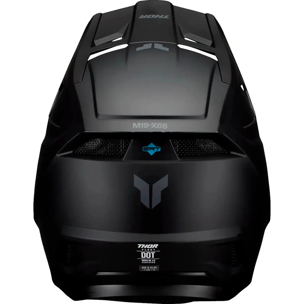Cross-Helm Fleet Blackout Junior M - Moped- und Crosshelme für Kinder - 01111675 - 3