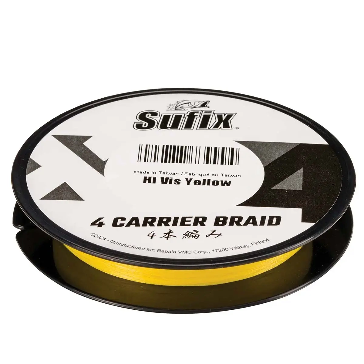 Sufix X4 Geflochtene Angelschnur Hi Vis Gelb 135m - Angelleinen - 024777740037 - 0