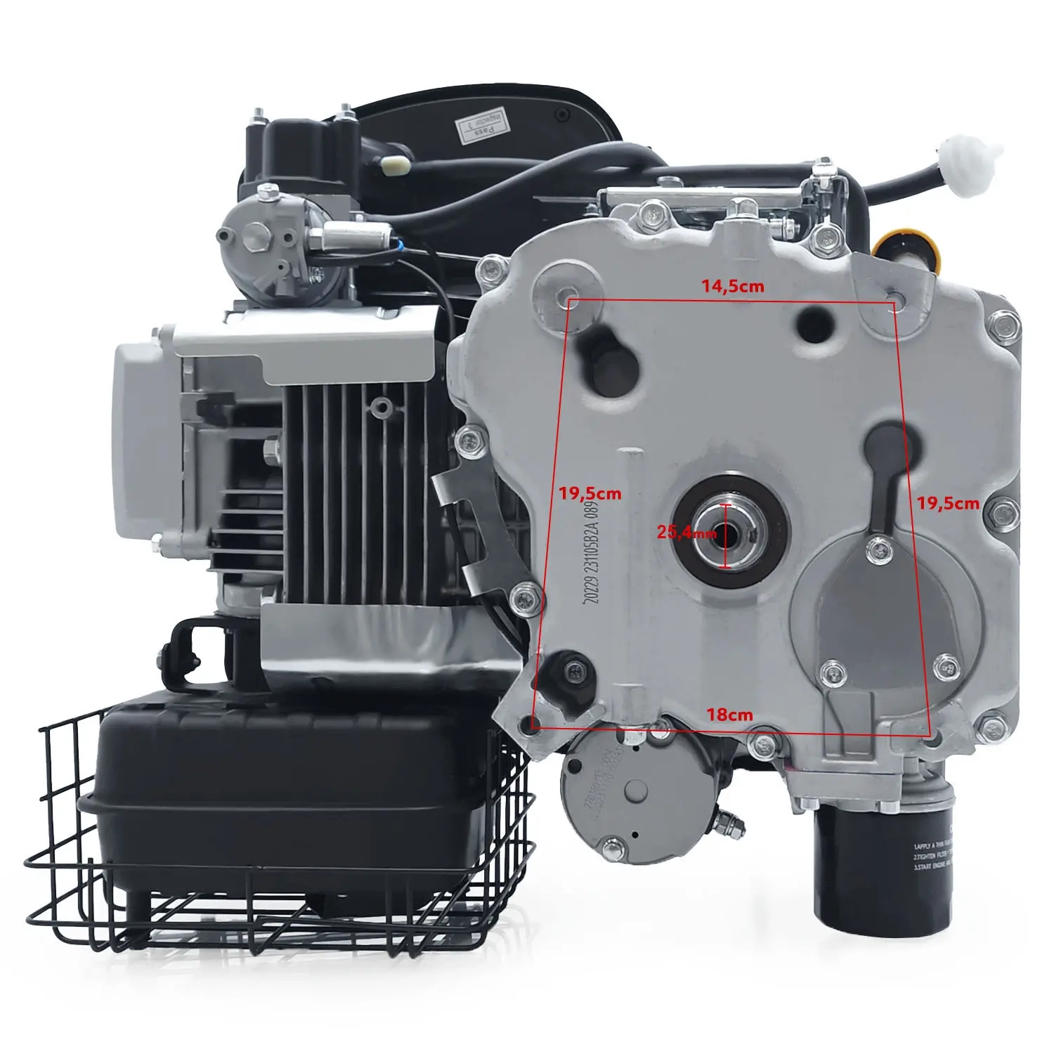 Rasenmähermotor Loncin 17 PS - Motoren - 6438168114842 - 5