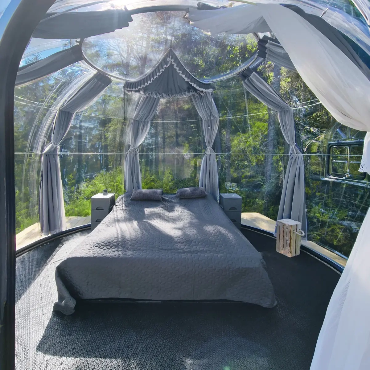 Glas-Iglu Florida 10m² - Gartenschuppen und Terrassendächer - 6438471020427 - 5