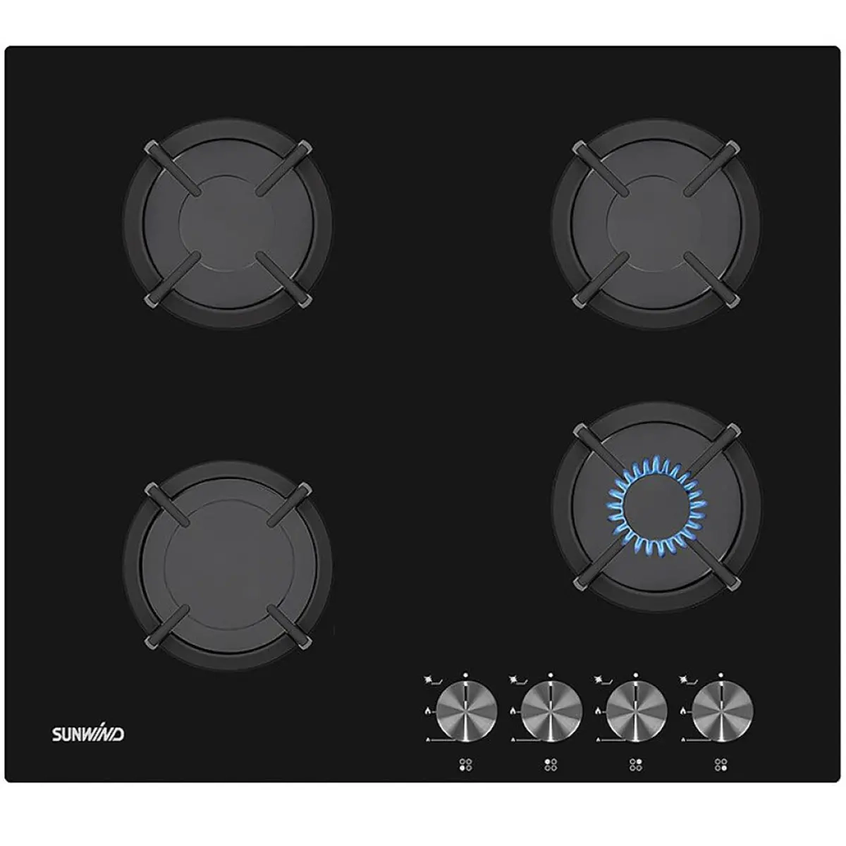 Gasherd Chef 60 Einbaugerät 60x52cm - Gasherde und Gaskochfelder - 7028640048889 - 0