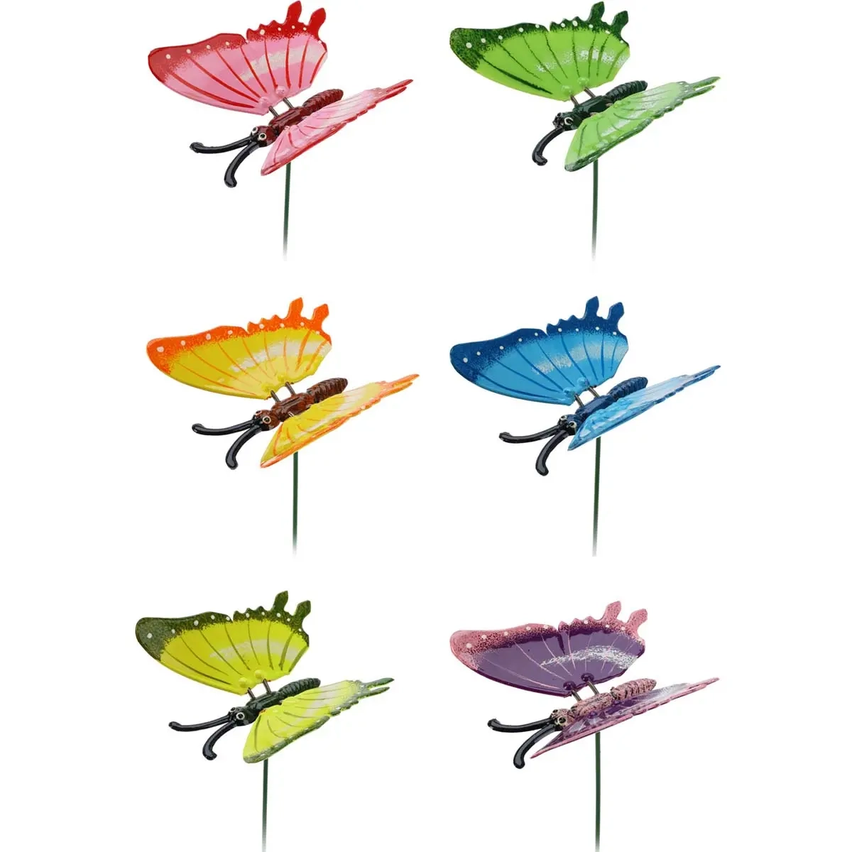 Gartenspieß Schmetterling 45 cm, sortiert - Terrasseneinrichtung und weitere Gartendekora - 8721037362504 - 0