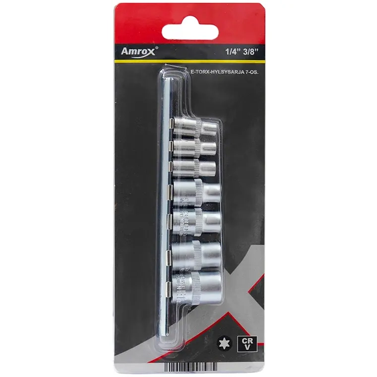 Nussensatz E-TORX 1/4