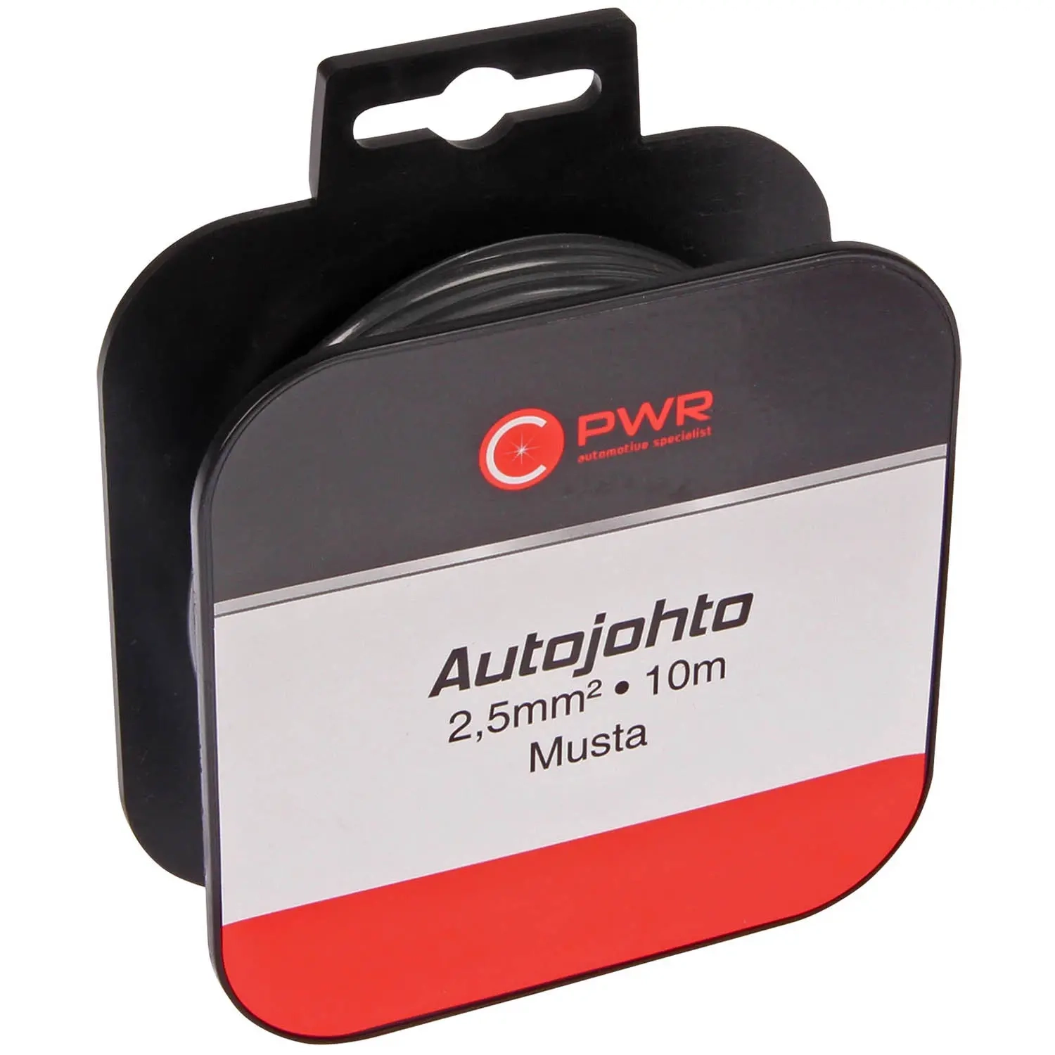Autokabel 2,5 mm² 10 m schwarz - Lautsprecherkabel und Stromkabel - 6438255923296 - 0