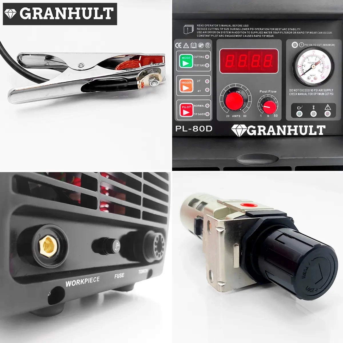 Plasmaschneider 80A Granhult® PL80D IGBT - Plasmaschneider - 6438471007961 - 5