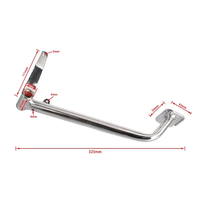 Chrompedal Monkey verchromt - Monkeybike-Rahmenersatzteile - 6438471030594 - 1