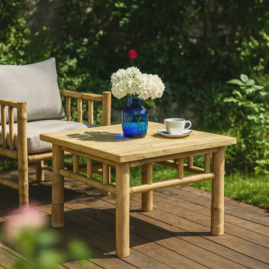 Gartentisch Bali Bambus 57 cm - Gartenmöbel - 8720573865807 - 0