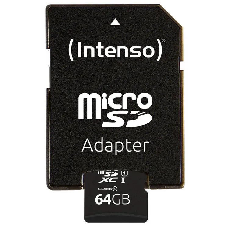 Speicherkarte 64GB MicroSDXC Intenso 10 - Speicherkarten und Speicherkartenleser - 4034303031641 - 2