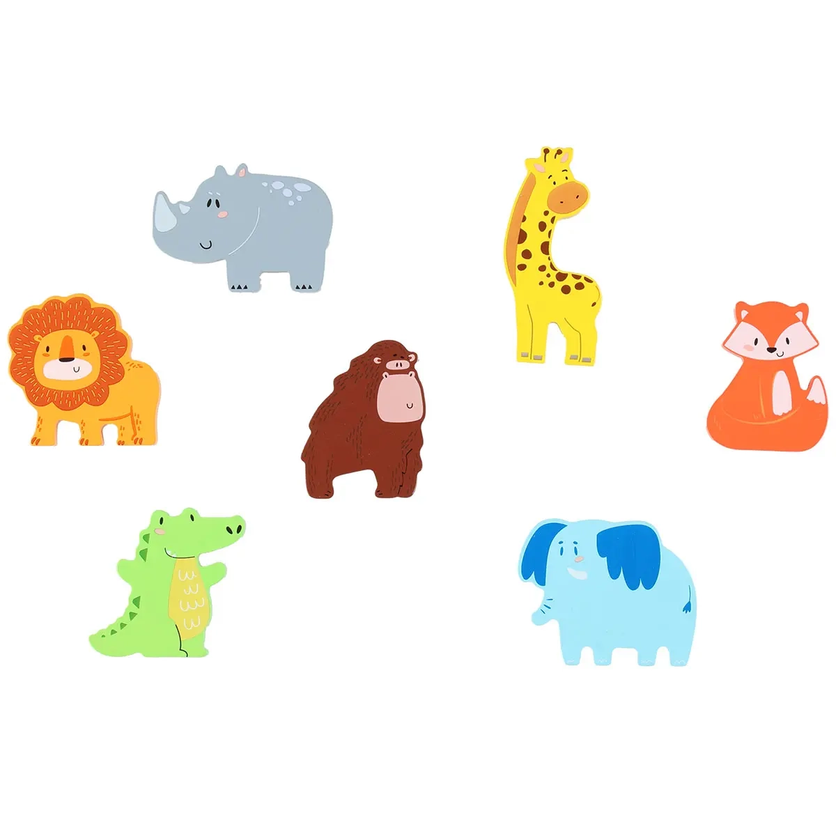 Holzpuzzle Tiere - Puzzlespiele und Brettspiele - 6410416302386 - 2