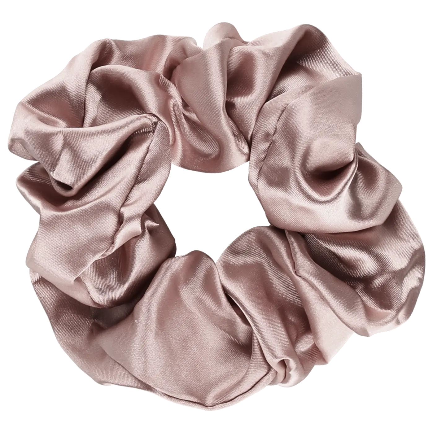 Satin Haar-Donut 2 Stück Lila + Rosa - Haarsträhnen, Haarnadeln und Schmuck - 6410416342276 - 1