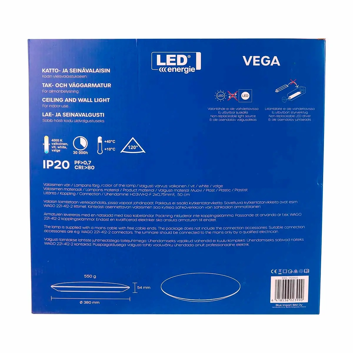 Deckenleuchte LED Vega 28W 38cm - Deckenleuchten - 6418536023990 - 3