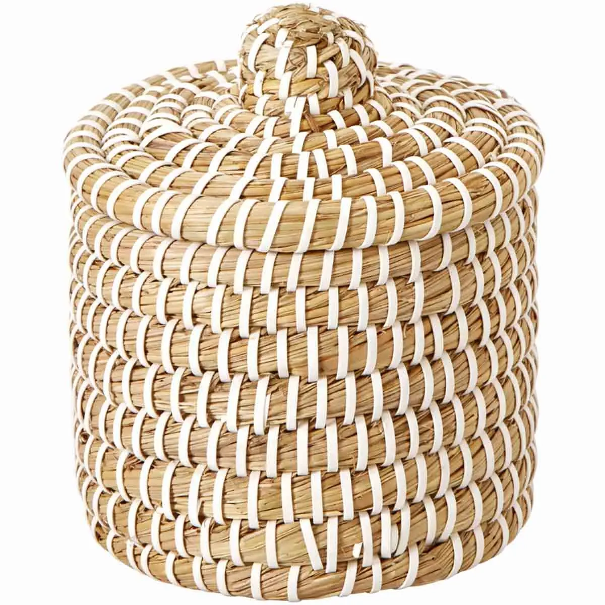 Dekokorb Strandgras 17x14 cm - Aufbewahrungskörbe - 8721037855051 - 0