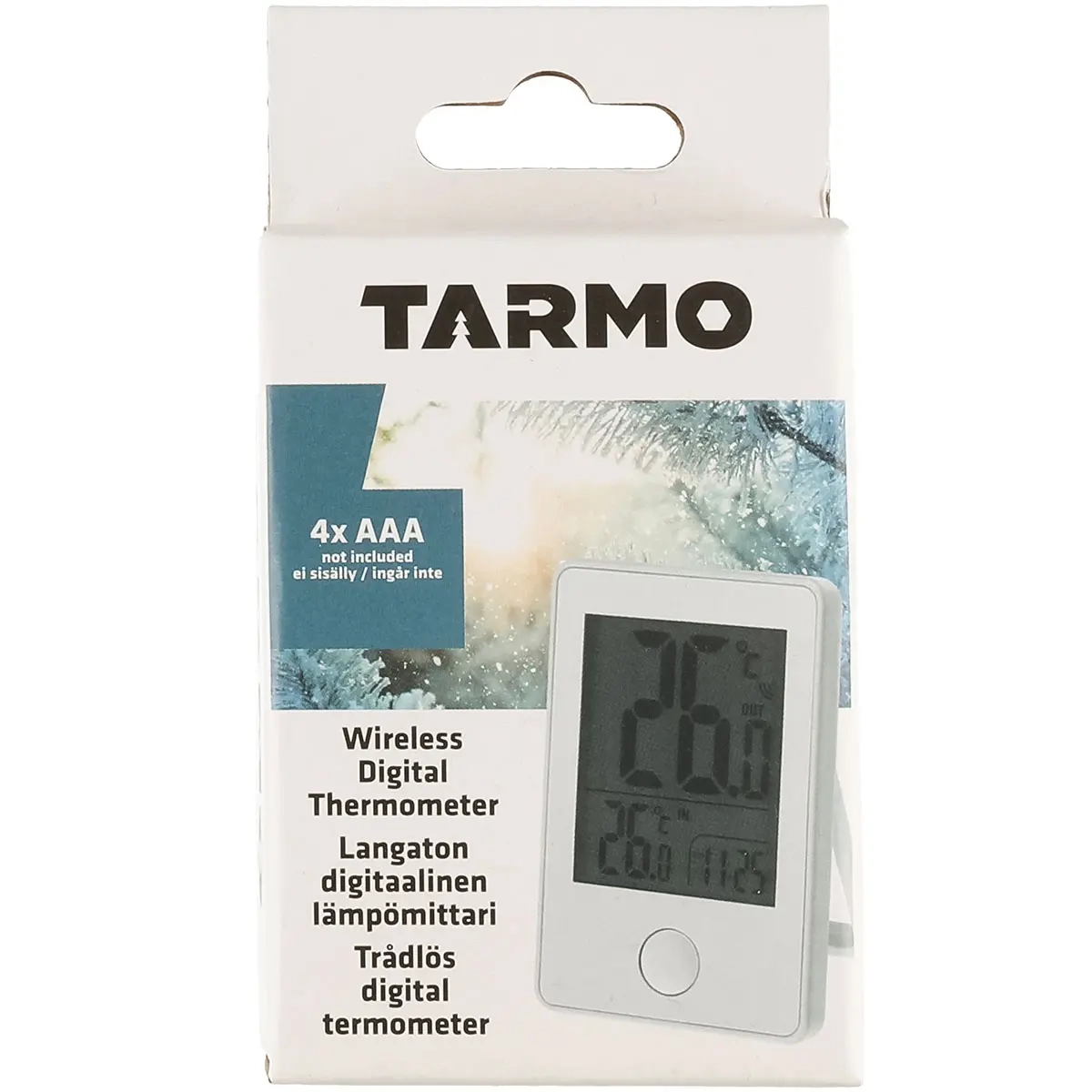 Kabelloses Innen- / Außenthermometer Tarmo - Thermometer und Wasserzähler - 6410416039404 - 2