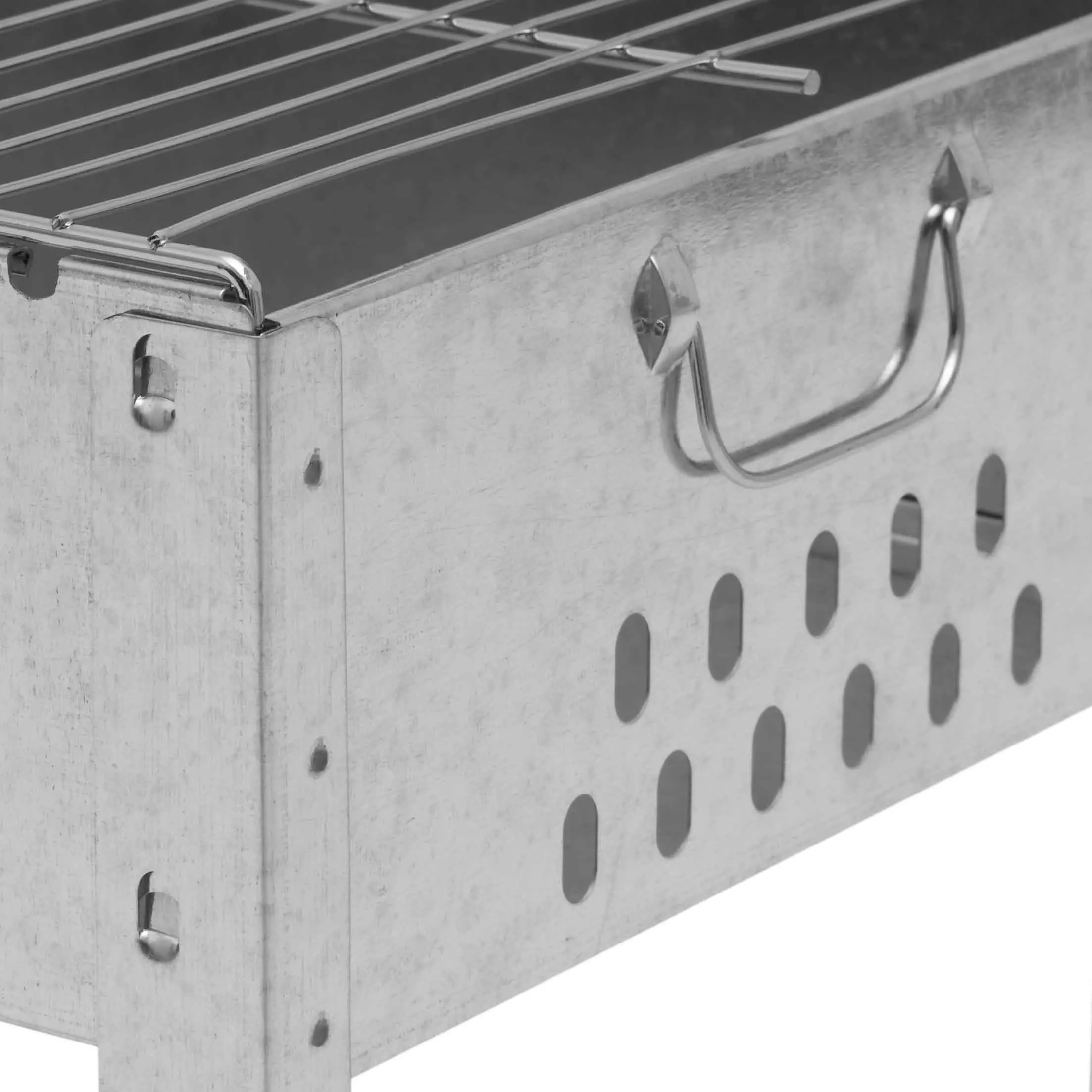 Holzkohlegrill mit 6 Spießen Mustang - Holzgrills und Holzkohlegrills - 6410416343686 - 5