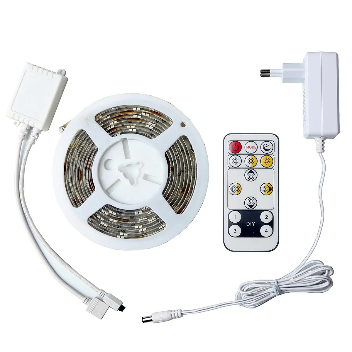LED-Lichtstreifen 3m 1200lm CCT 12V mit Fernbedienung - LED-Streifen und LED-Leisten - 6418536034842 - 2