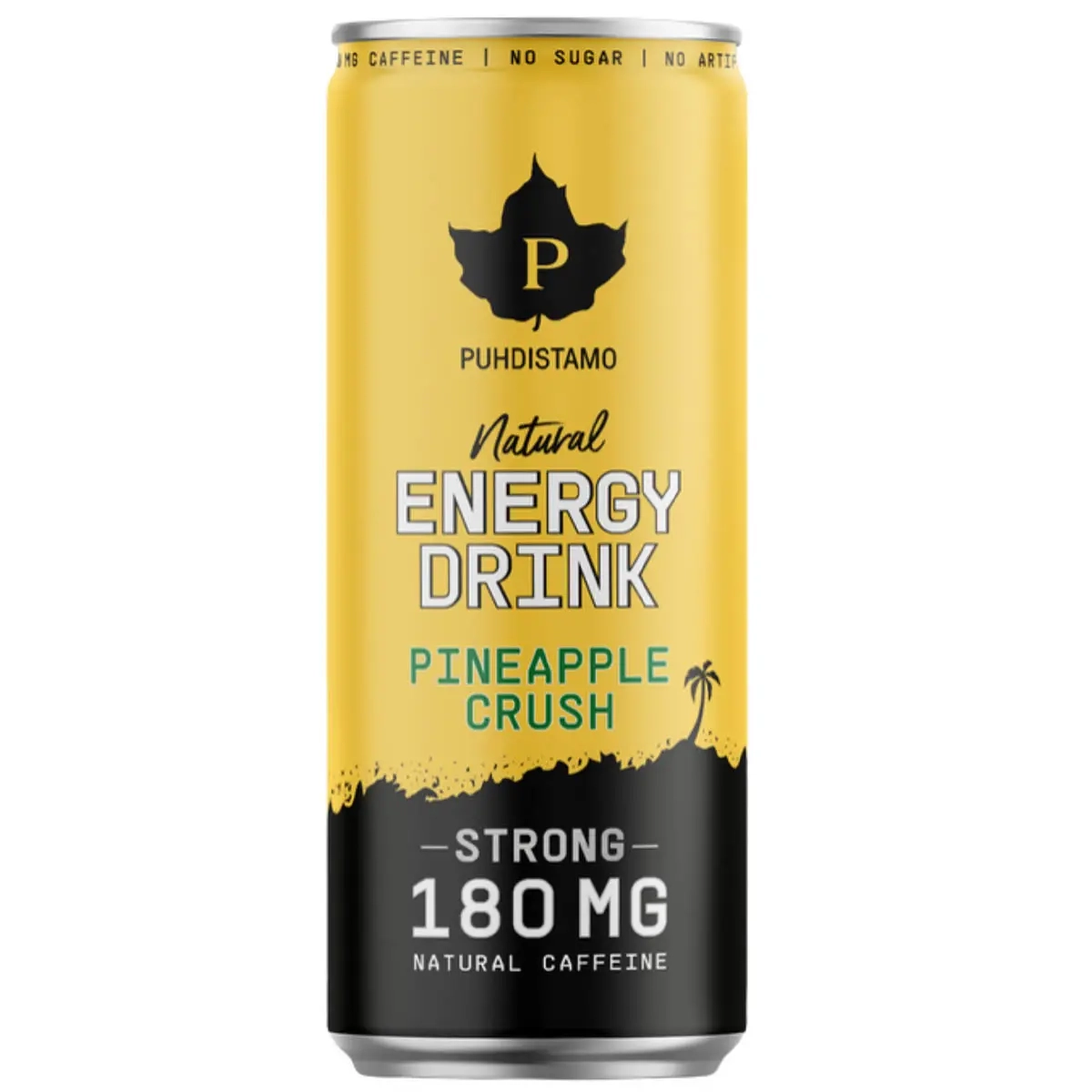 Natural Energy Drink Strong Pineapple Cr - Energydrinks - 6430028420148 - 0