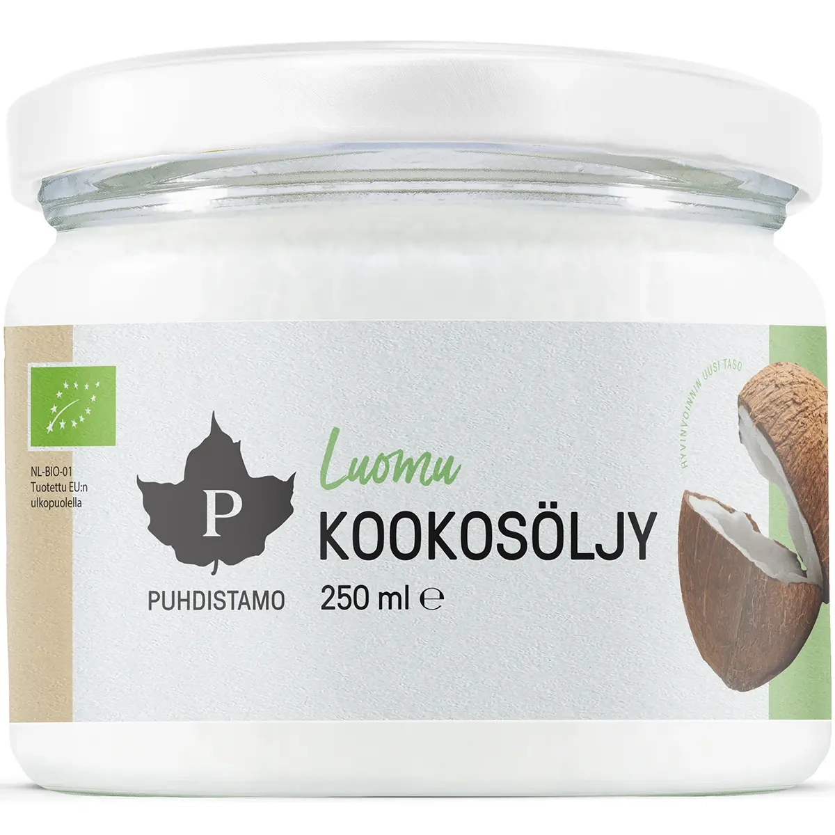 Kokosöl 250ml Puhdistamo - Gewürze und Öle - 6430039222731 - 0