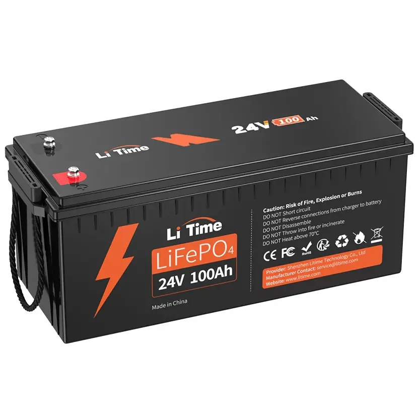 Akku LifePo4 100Ah Basic 24V LiTime -  - 6438471352016 - 0