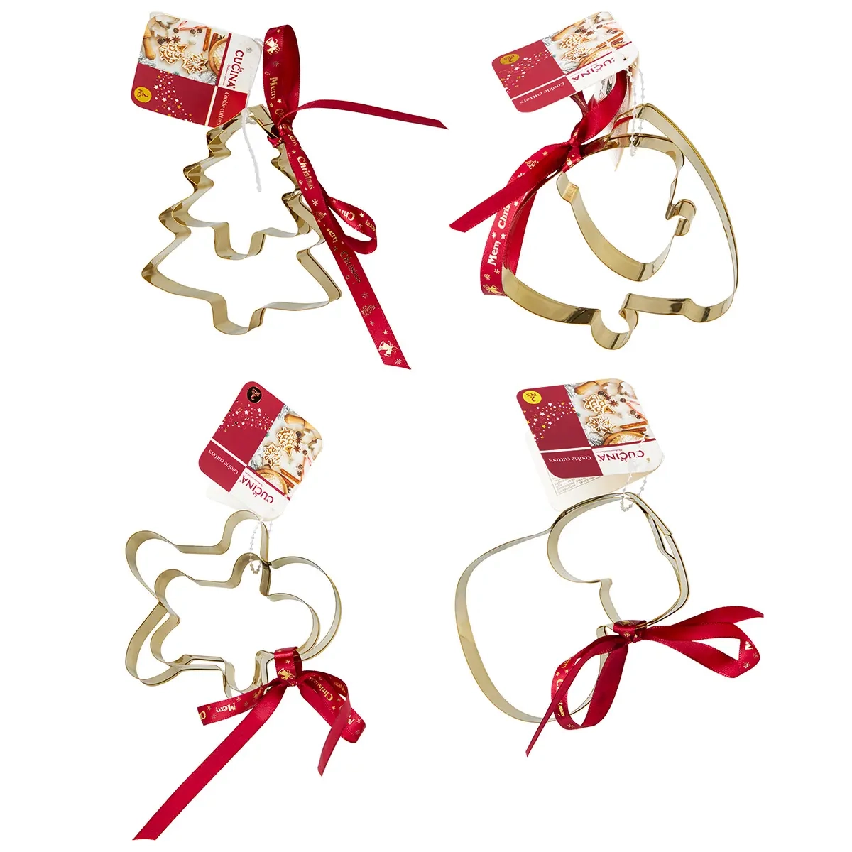 Lebkuchen-Ausstecher 2 Stück Xmas - Sonstiges Backzubehör - 8721037488907 - 1