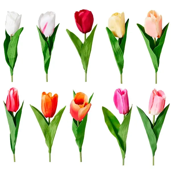 Tulpe 50 cm Soft Touch Sortiment - Kunstpflanzen und künstliche Blumen - 8721037972321 - 0