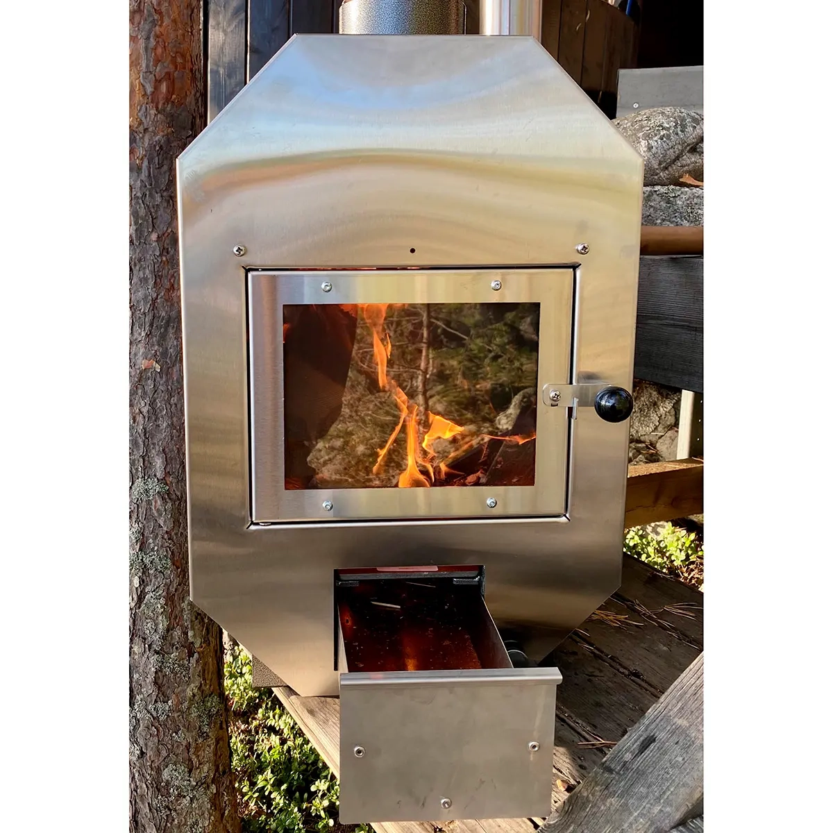 Whirlpoolofen 35 kW komplett - Kamine und Kaminventilatoren - 00000590 - 0