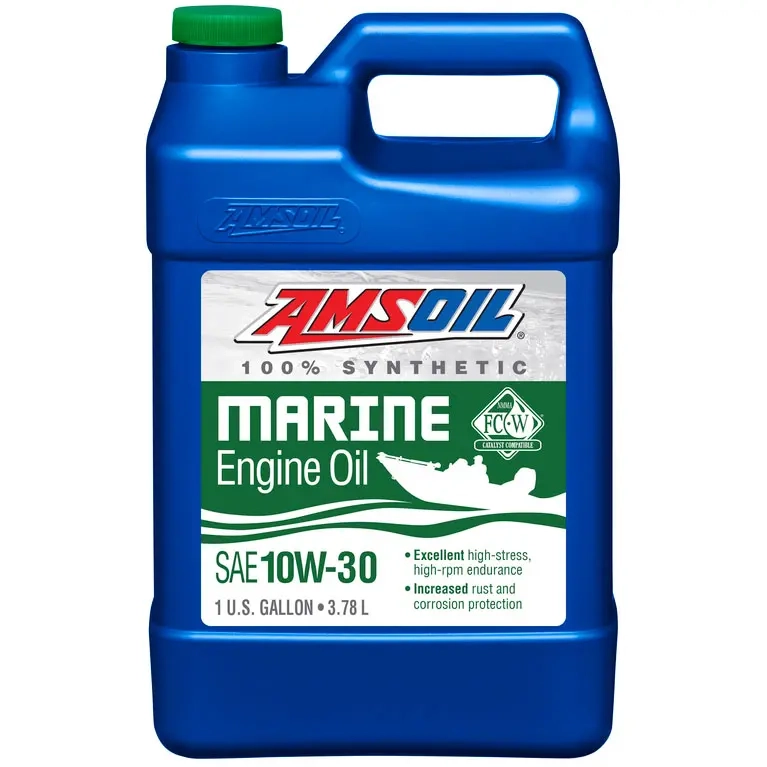 Amsoil 10W-30 Marine Motoröl 4-T 3, - Bootsöle - 097012267040 - 0
