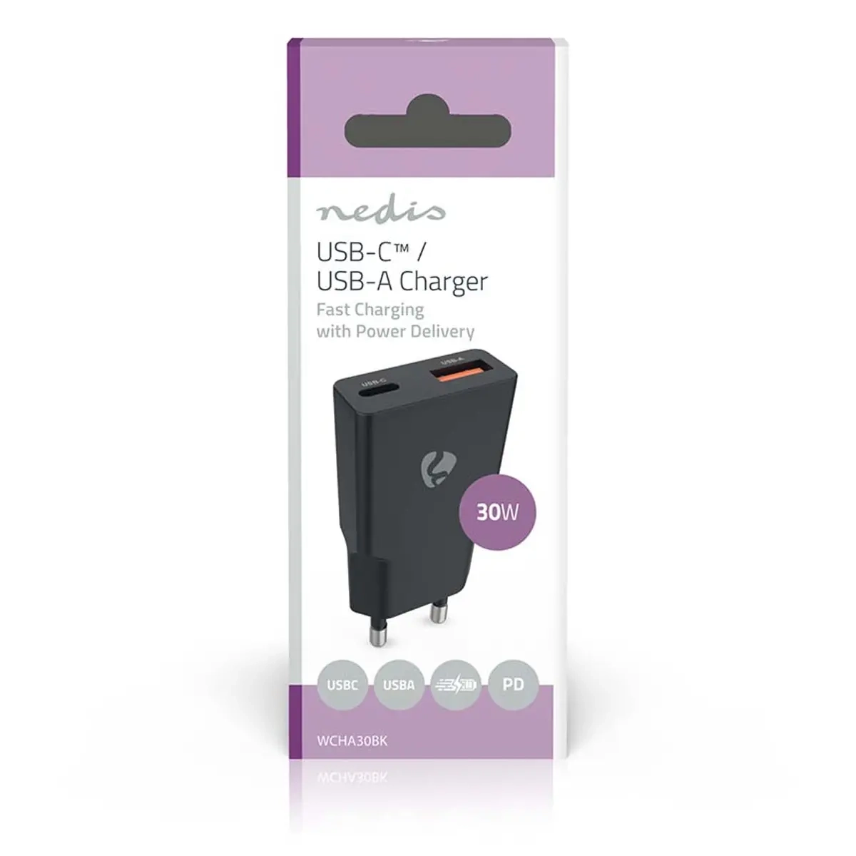 Schnellladegerät 30 W USB A und USB C - Handyladegeräte - 5412810470280 - 3