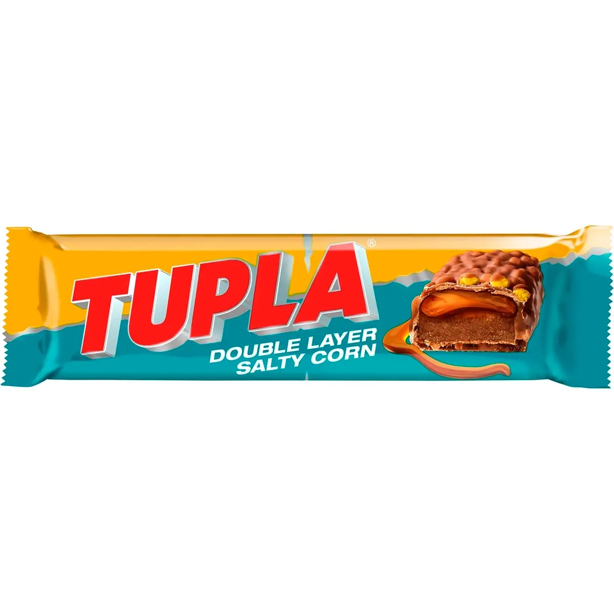 Tupla Double Layer Salty Corn 48g 42 Stück - Süßigkeitenriegel - 6420256434284 - 1