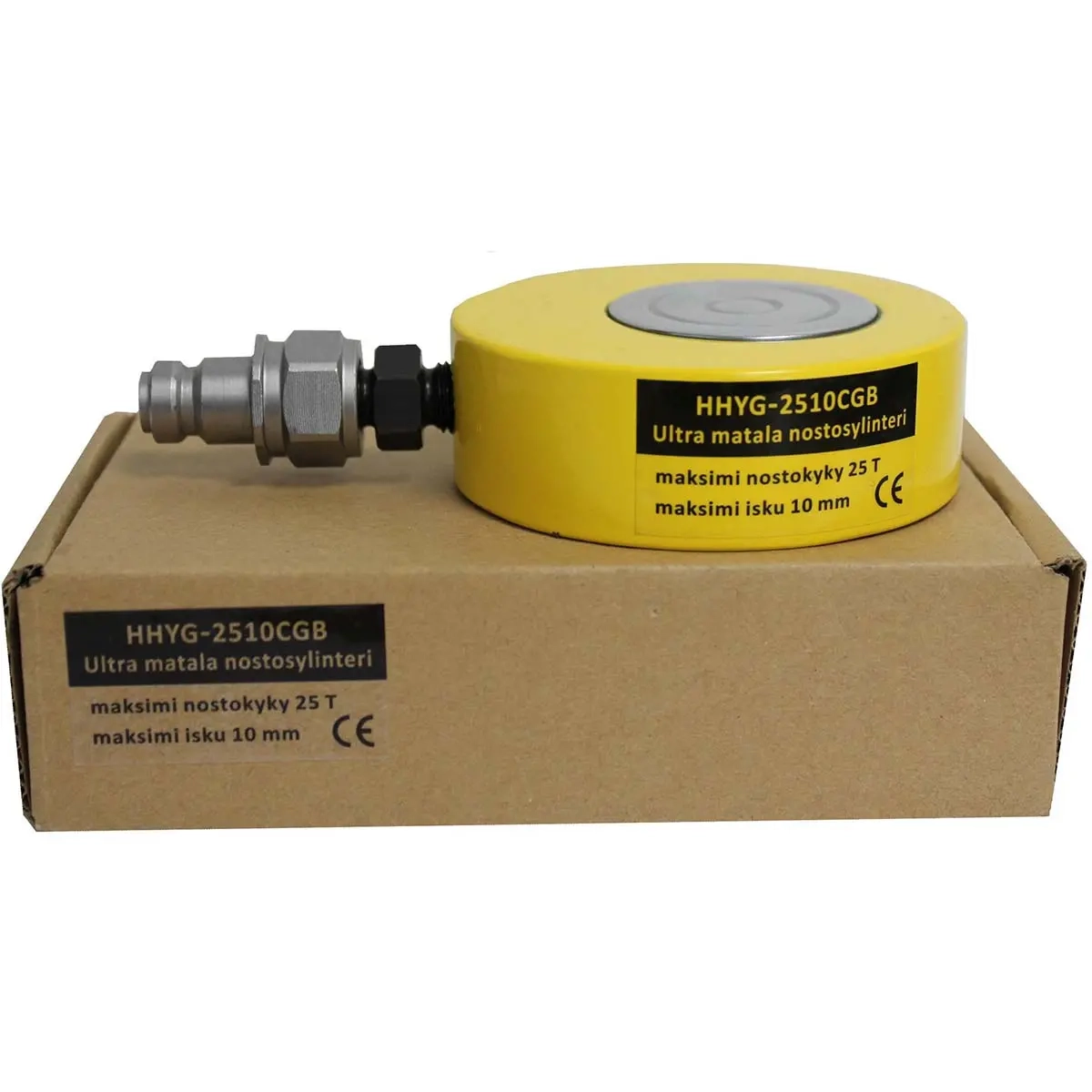 Hubzylinder Ultra flach 25T/10mm - Hebegeräte und Hebezylinder - 6430074697655 - 0