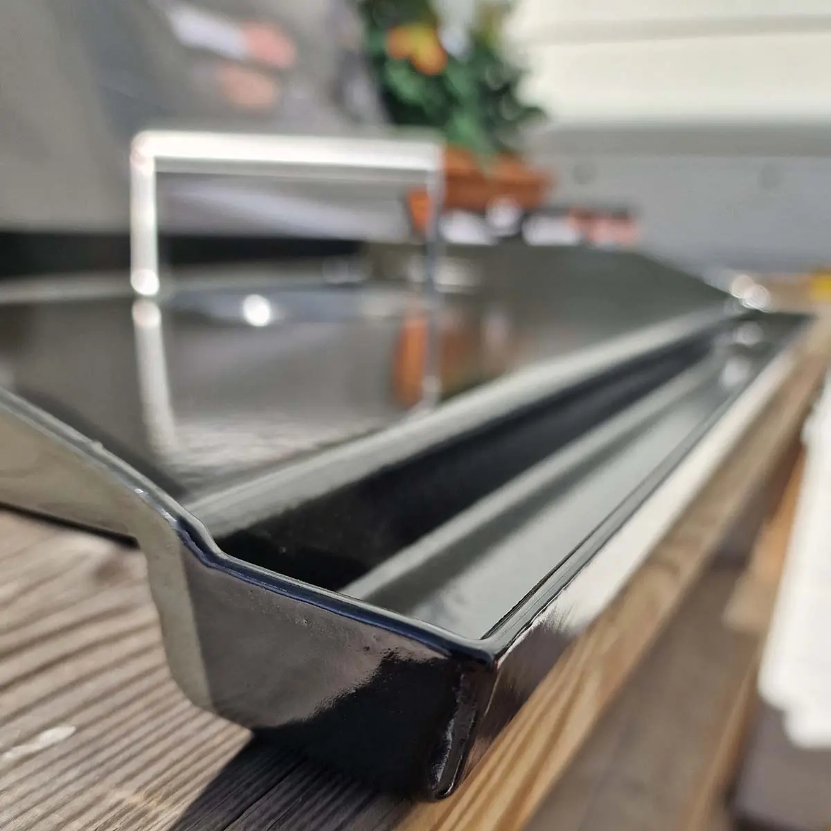 Grillpfanne + Grillgewicht Mustang Gri - Grillwerkzeuge - 6438471350845 - 4