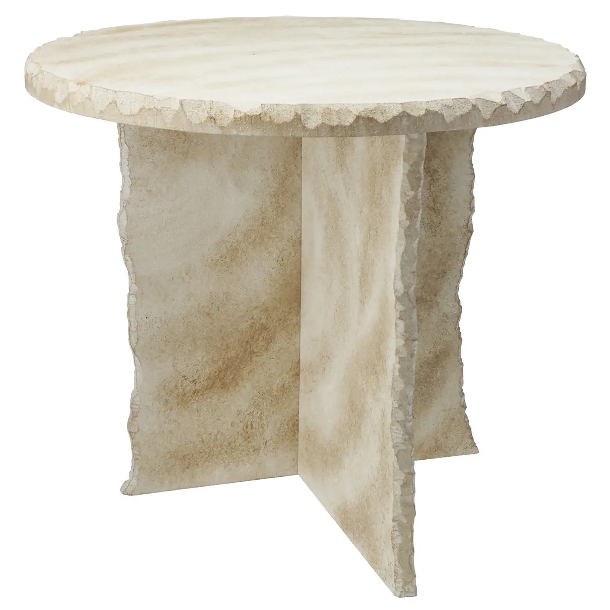 Beistelltisch Marmor 40x35x40 cm - Couchtisch - 8721037591195 - 0
