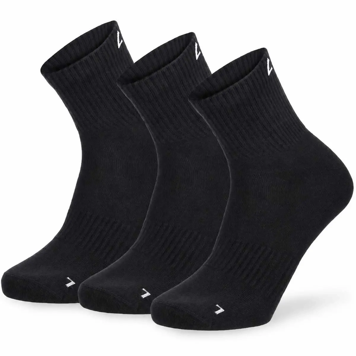 Socken Lenz Sport kurz 3er Pack schwarz 43-46 - Socken und Gürtel - 9006729187108 - 0