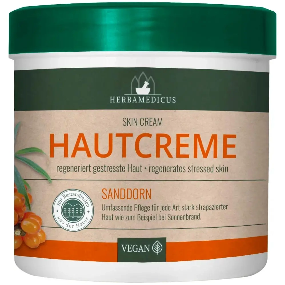 Sanddorncreme Herbamedicus 250ml - Hautpflege und Sportcremes - 4009737306634 - 0