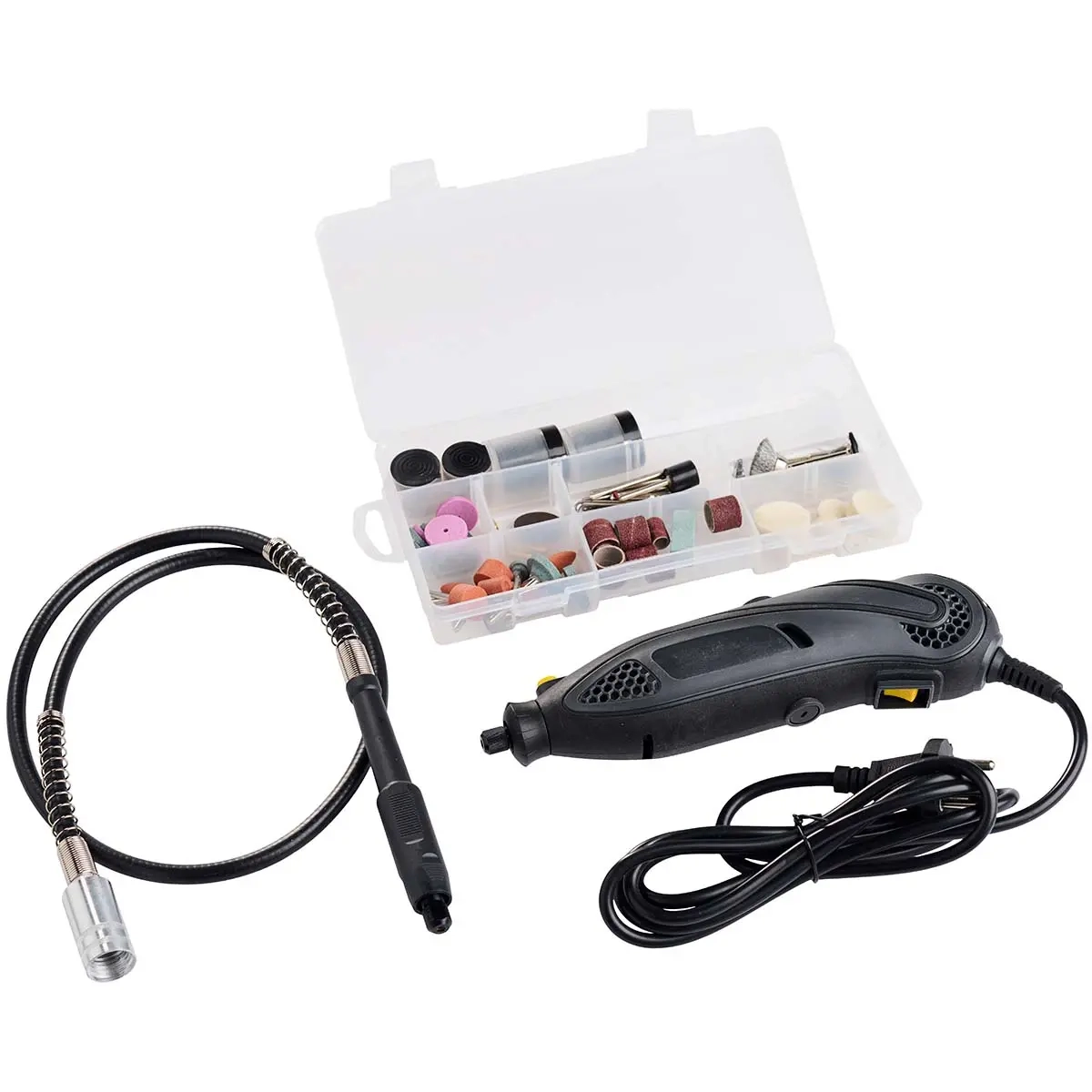 Mini-Schleifmaschine 130W, 210-teilig - Multifunktionswerkzeug - 5709386561543 - 0