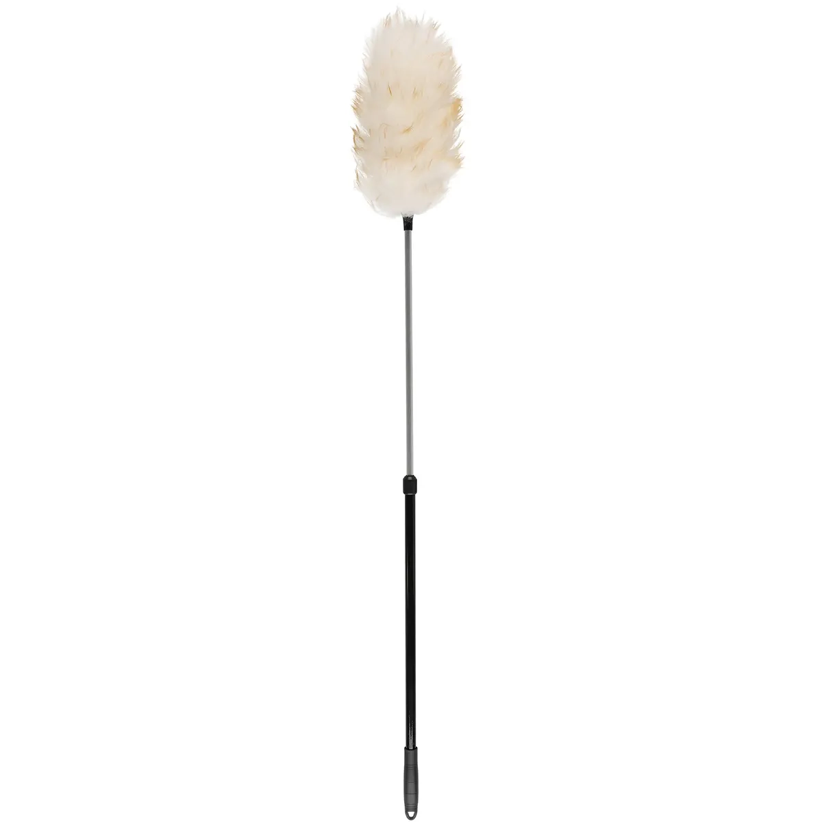 Staubwedel aus Schafwolle mit Teleskopgriff - Mikrofaser- und Staubwedel - 6410416061290 - 1