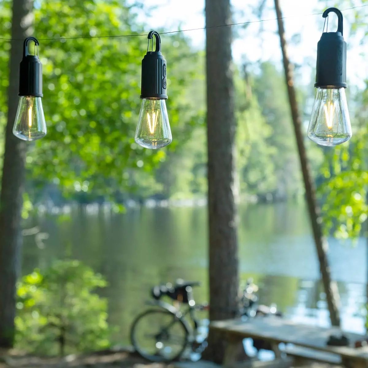 LED-Akku-Hängelampe - Zelten - 6410416368726 - 2