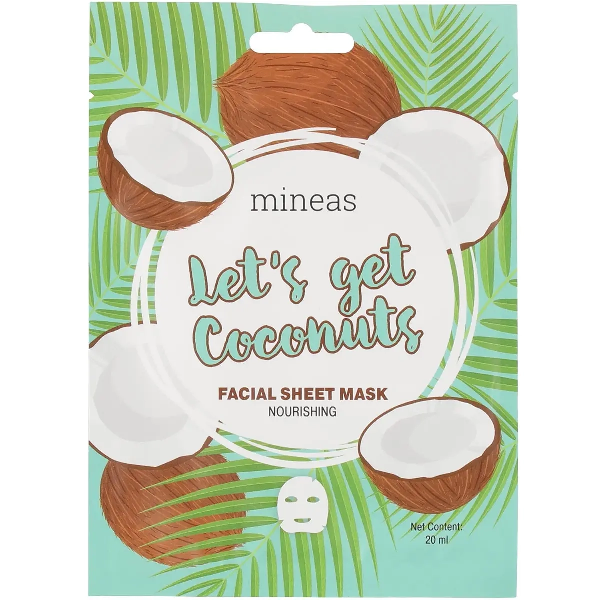 Gesichtsmaske Let's get Coconuts - Gesichtspflege - 6410416429748 - 0