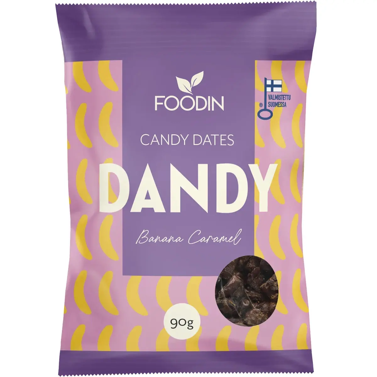 Dandy Karkkitaateli Banane Karamell 90 g - Datteln - 6430048239638 - 0