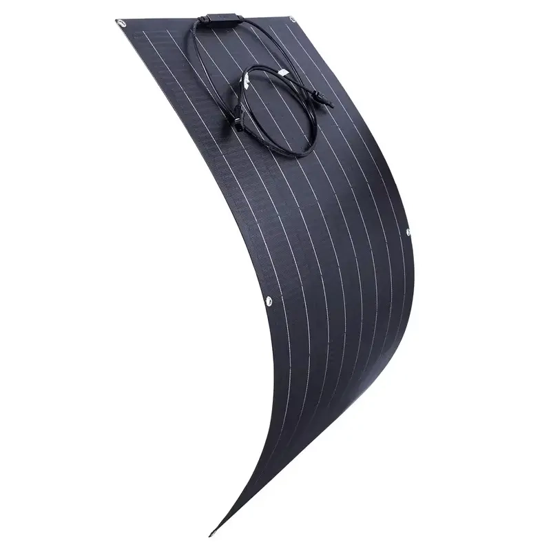 Flexibles Solarpanel 100W 105x54cm - Solarmodule - 6438471351798 - 2