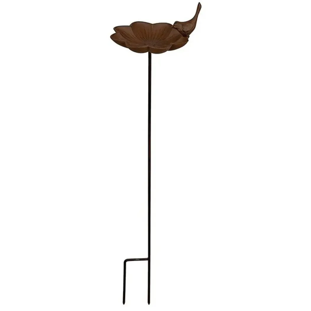Vogeltränke mit Fuß 20x91 cm - Futterhaus, Vogelhaus und Insektenhotel - 8714982103353 - 0