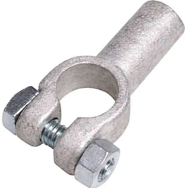 Akkuanschlussklemme zum Quetschen an Pluspol 50mm² - Elektrische Steckverbinder für Autos - 121-50PLUS - 0