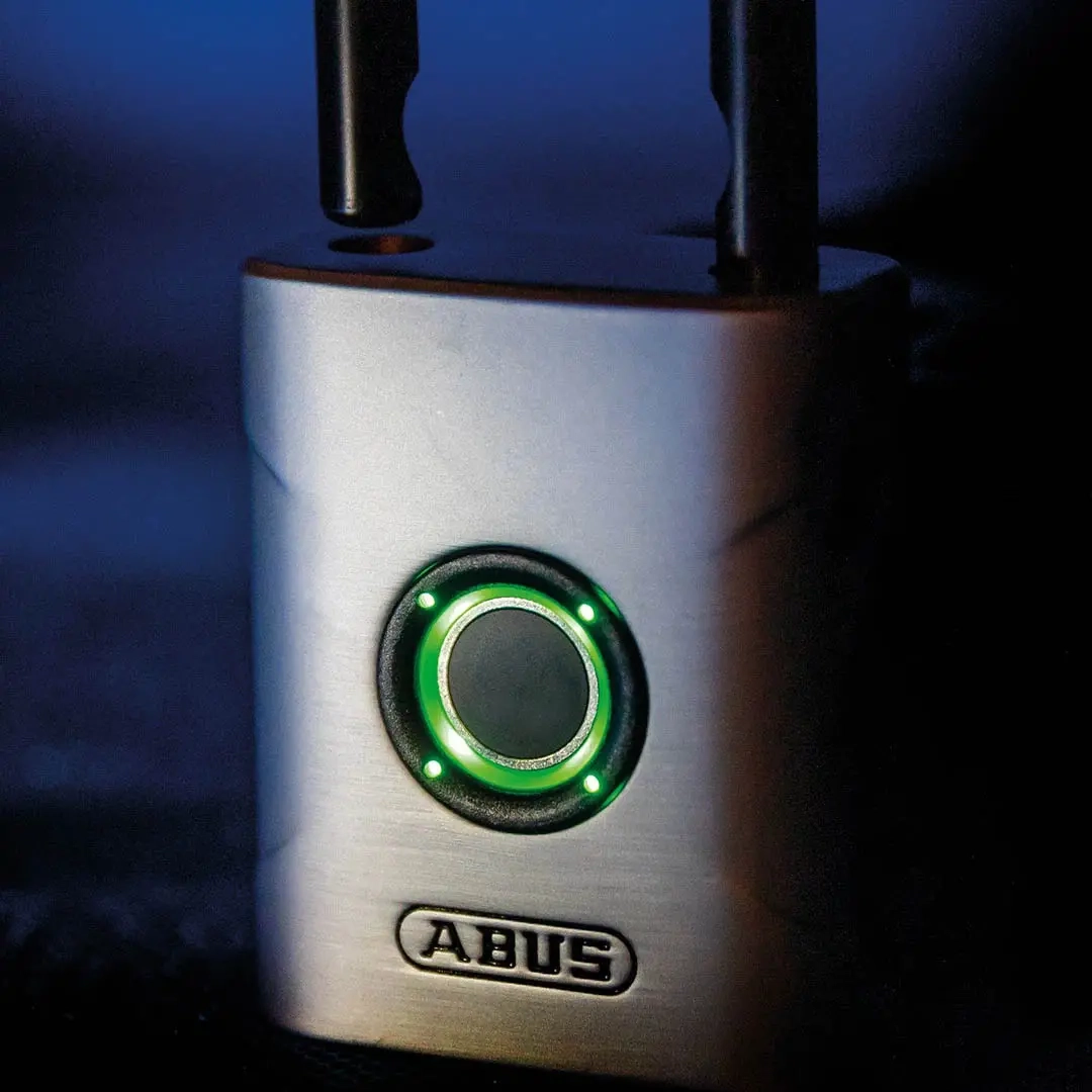 Vorhängeschloss mit Fingerabdrucksensor ABU - Vorhängeschlösser - 4003318625817 - 1