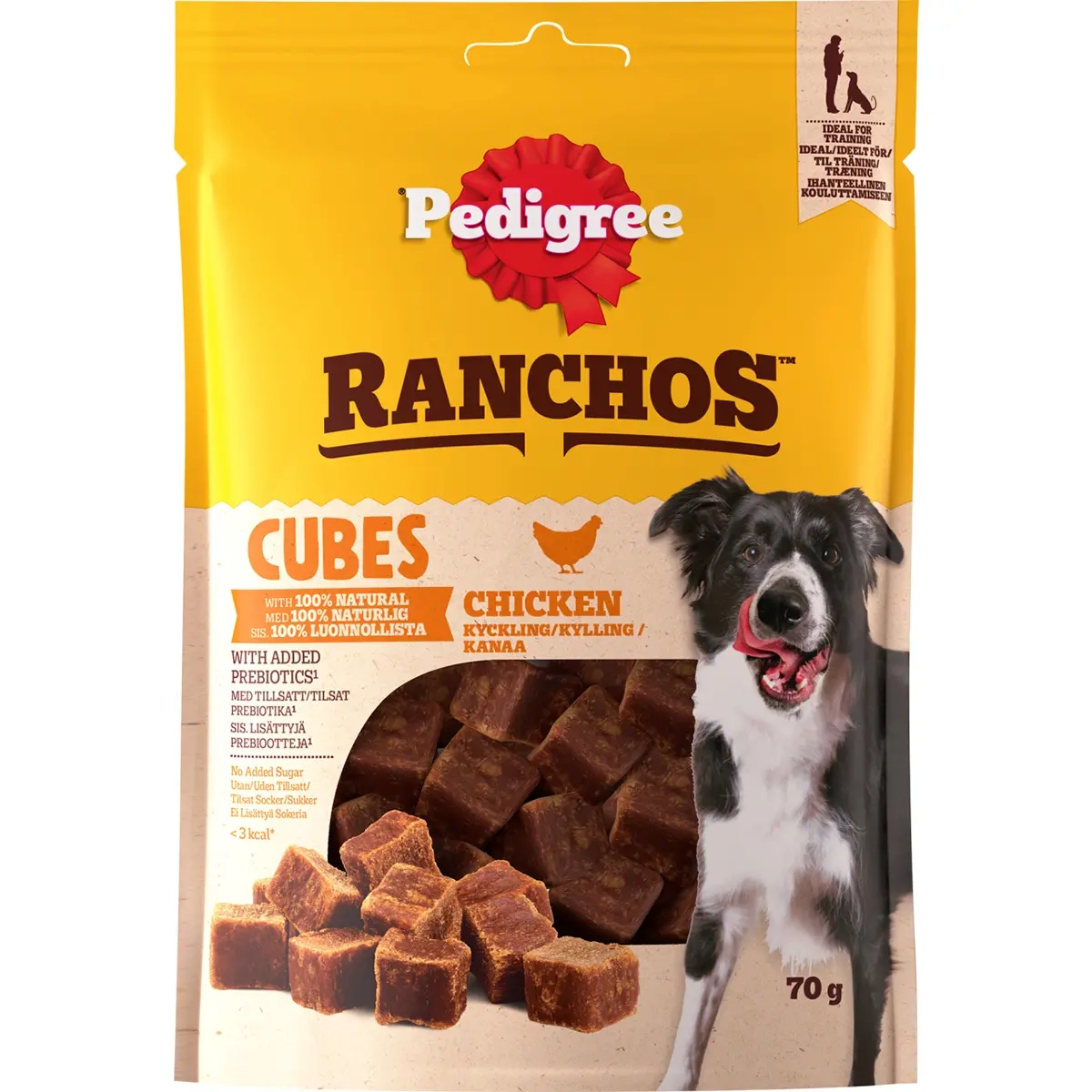 Hundesnack Pedigree 70g Ranchos Cubes - Hundesnacks und Delikatessen - 4008429171673 - 0