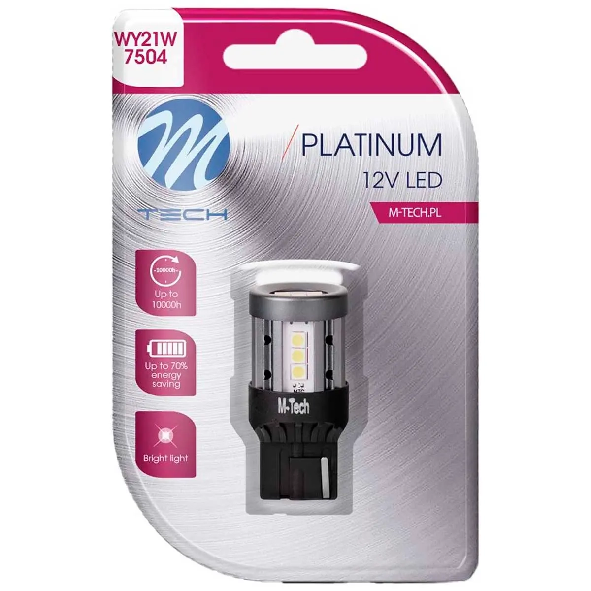 LED-Lampe Platinum T20 7440 W21W 12-2 - LED-Lampen und LED-Kits - 5901508557360 - 0