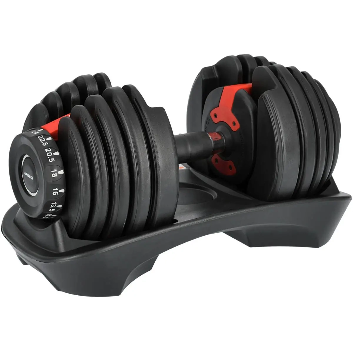 Verstellbare Kurzhantel 24 kg OptiGym - Trainingsausrüstung - 6438014374536 - 0
